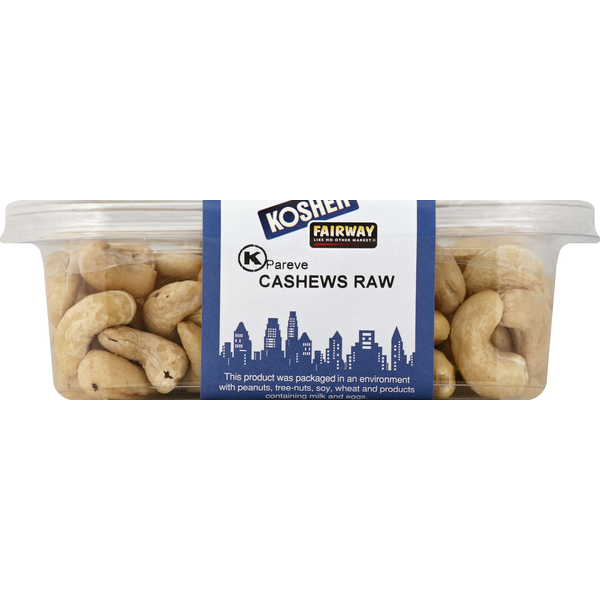 Nuts, Seeds & Dried Fruit Fairway  Cashews, Raw hero