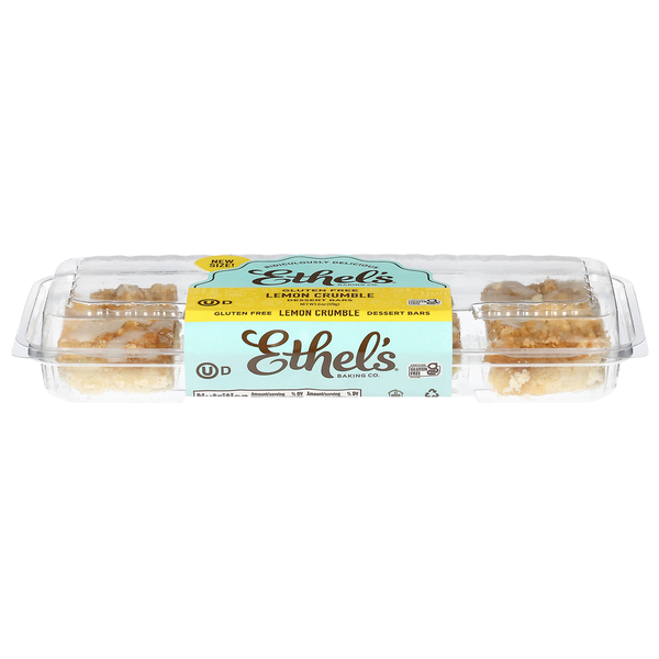 Bakery Desserts Ethel's Baking Co. Dessert Bars, Gluten Free, Lemon Crumble hero