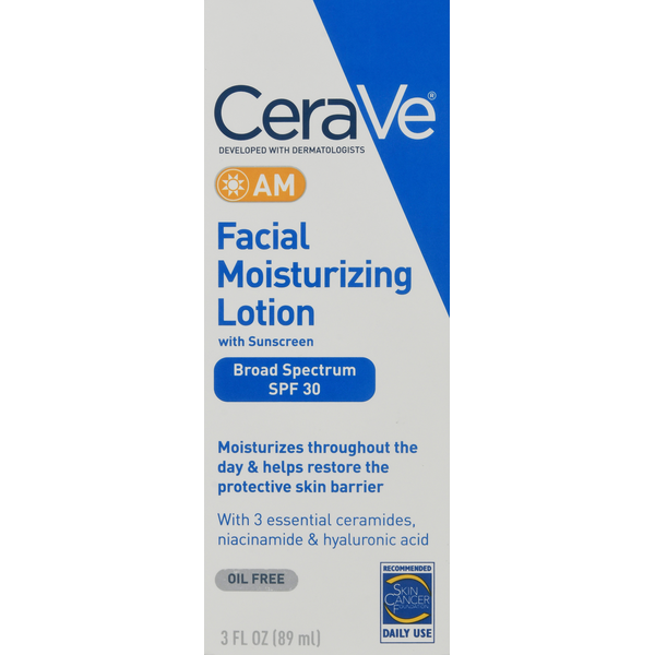 Facial Care CeraVe Facial Moisturizing Lotion, AM, Oil Free hero