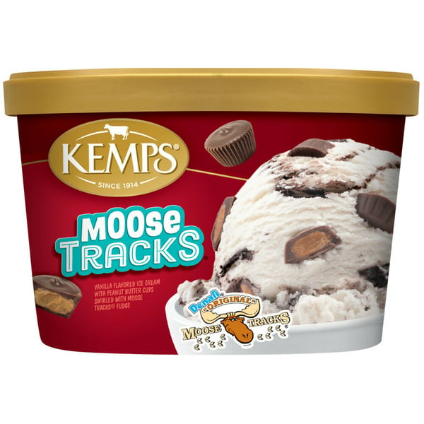 Ice Cream & Ice Kemps Moose Tracks Ice Cream hero