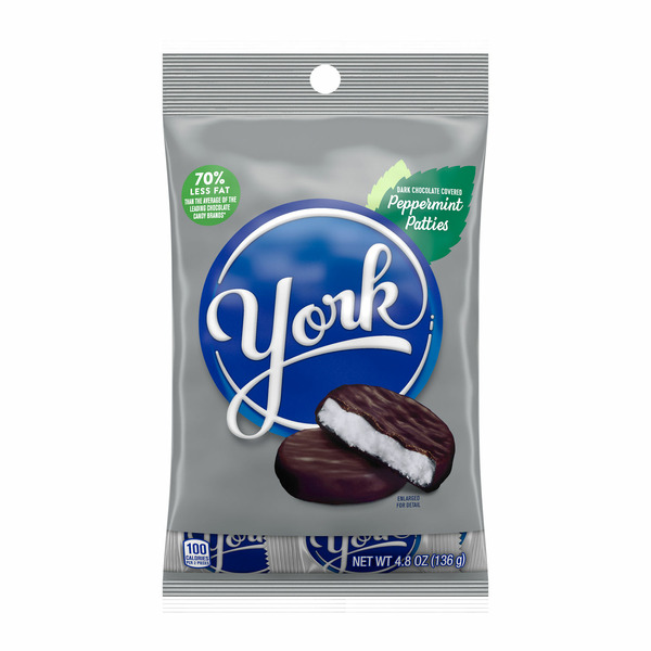 YORK Gluten Free, Individually Wrapped Peppermint Patties Candy hero