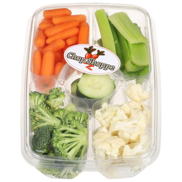 Packaged Vegetables & Fruits Chop Shoppe Farmers Market Vegetable Party Tray - Small hero