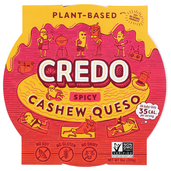 Fresh Dips & Tapenades Credo Spicy Cashew Queso hero