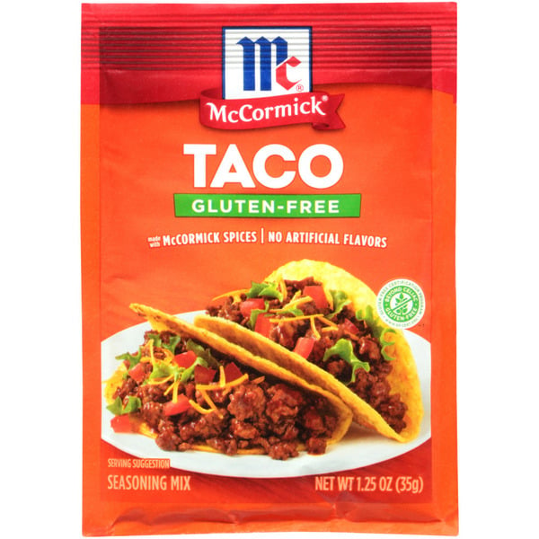 Marinades & Meat Preparation McCormick® Gluten Free Taco Seasoning Mix hero