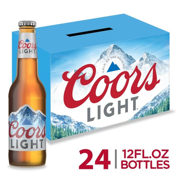 Big Brewery Lager Coors American Light Lager Beer hero