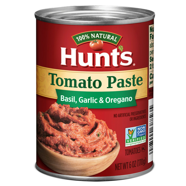 Canned & Jarred Vegetables Hunt's Tomato Paste with Basil Garlic and Oregano hero