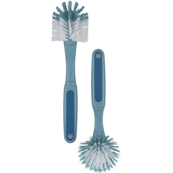 More Household GoodCook Everyday 9.5" Dish Scrub Brush Set with Nylon Bristles hero