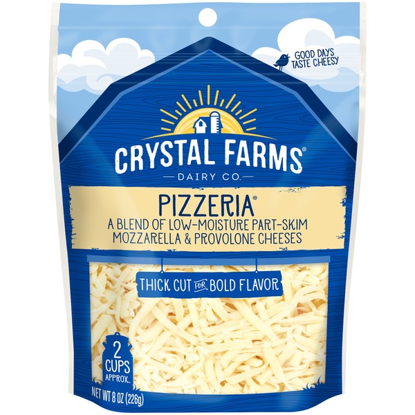 Packaged Cheese Crystal Farms Pizzeria Cheese hero