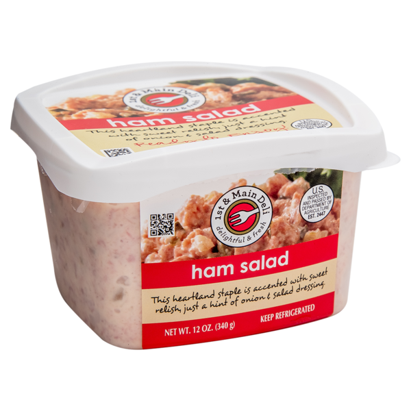 Prepared Soups & Salads 1st & Main Deli Ham Salad hero