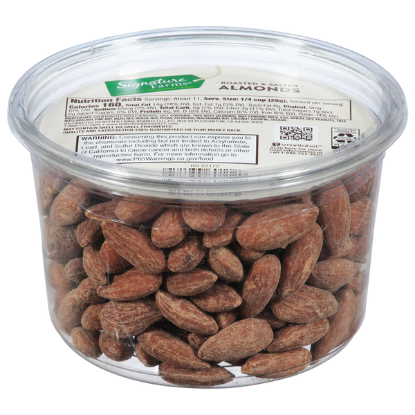 Nuts, Seeds & Dried Fruit Signature Farms Almonds, Roasted & Salted hero