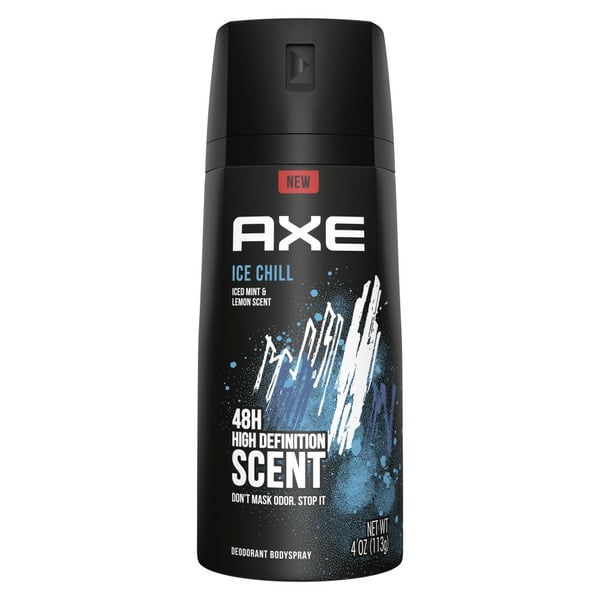 Beauty AXE Dual Action Body Spray Deodorant Ice Chill hero