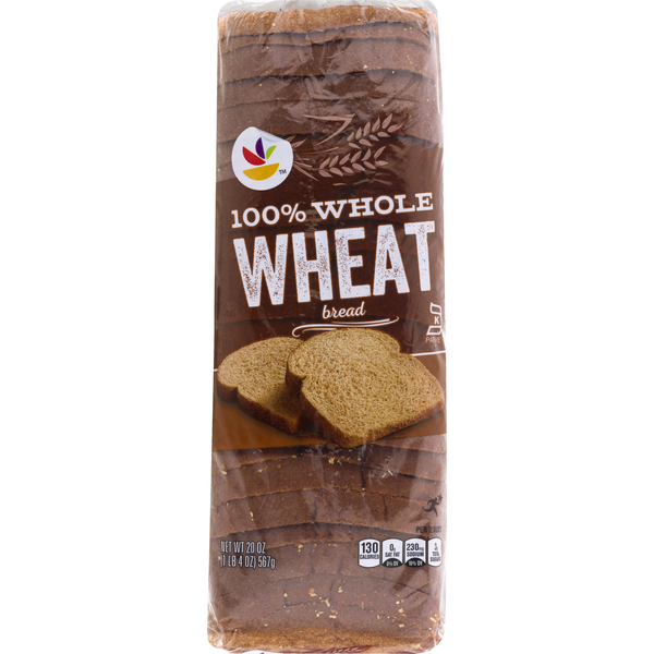 Bread Store Brand Bread, 100% Whole Wheat hero