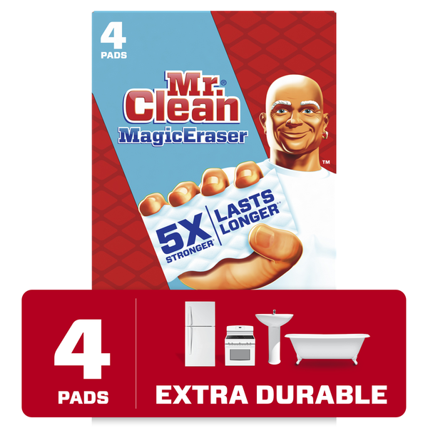 Cleaning Products Mr. Clean Magic Eraser Extra Durable Cleaning Pads with Durafoam hero