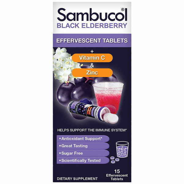 Sambucol Black Elderberry, Effervescent Tablets hero