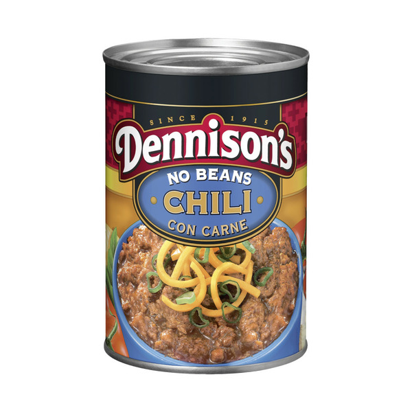 Canned Meals & Beans Dennison's No Bean Chili Con Carne hero