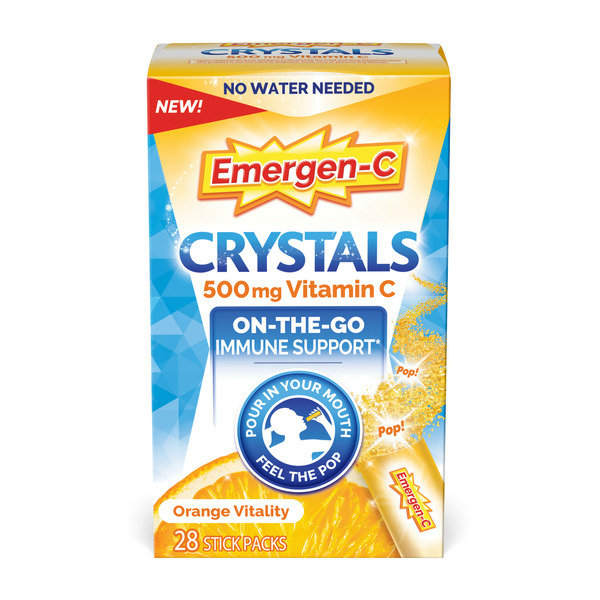 Vitamins & Supplements Emergen-C Immune Support Supplement Crystals hero