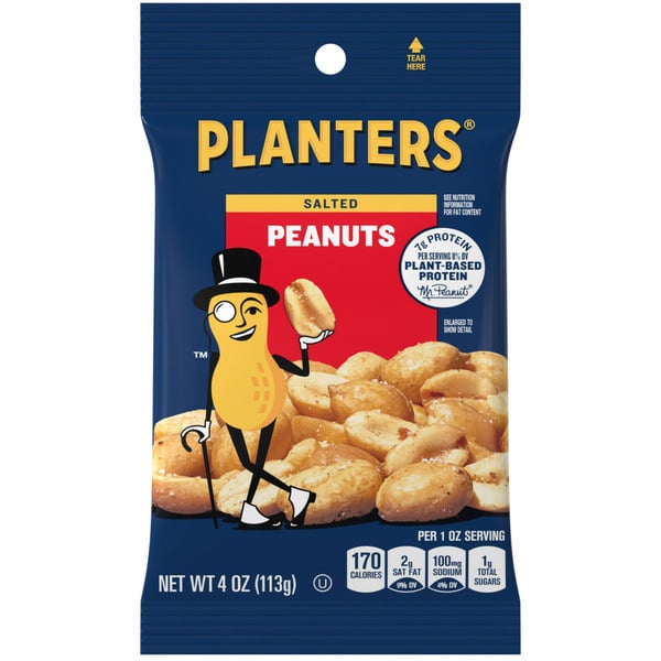 Snacks Planters Peanuts Salted hero