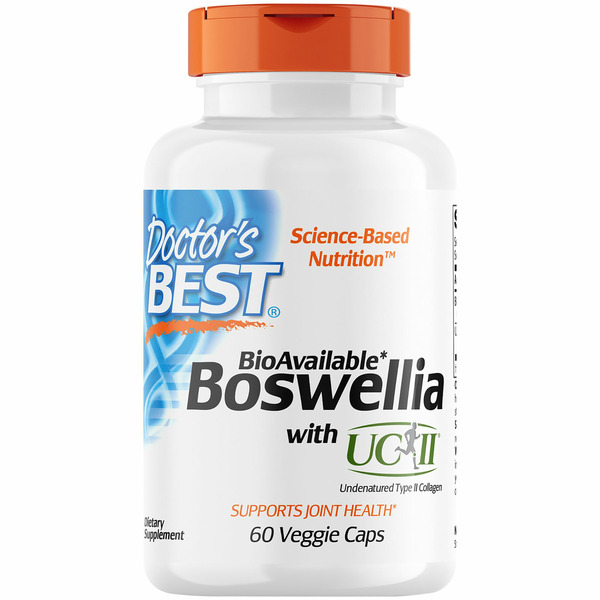 Doctor’s Best BioAvailable Boswellia With UC II Capsules hero