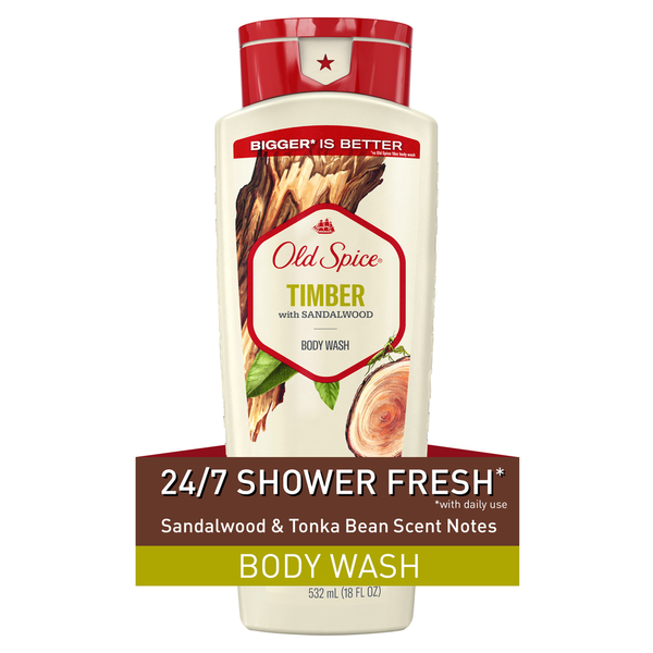 Beauty Old Spice Men's Body Wash for Men, Timber hero