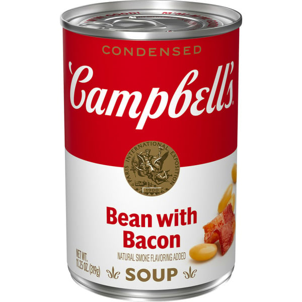 Soup, Stock & Broth Campbell's Bean With Bacon Soup hero