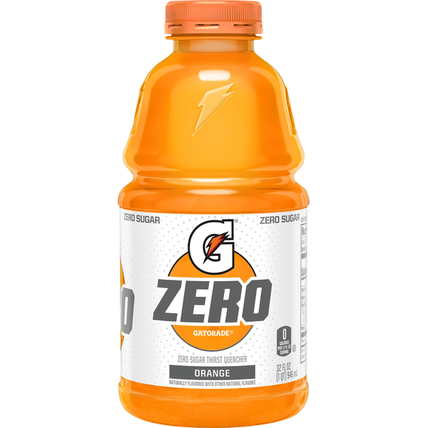 Water, Seltzer & Sparkling Water Gatorade Thirst Quencher, Zero Sugar, Orange hero