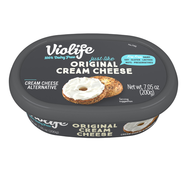 Tofu & Meat Alternatives Violife Just like Cream Cheese Original, Dairy-Free Vegan hero