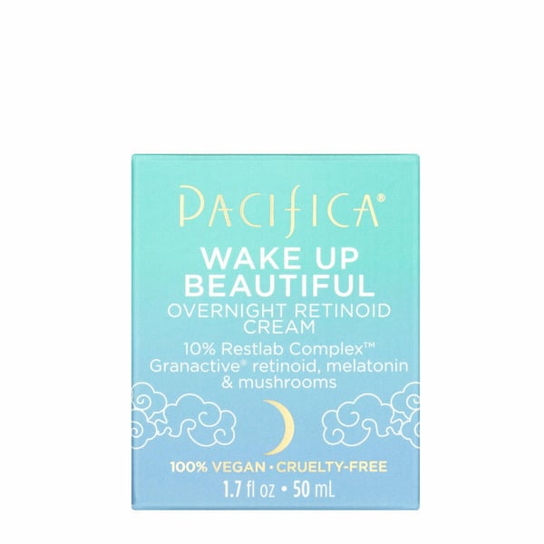 Pacifica Wake Up Beautiful Overnight Retinoid Cream, Moisturizer, Vegan hero