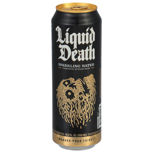 Beverages Liquid Death Sparkling Water hero