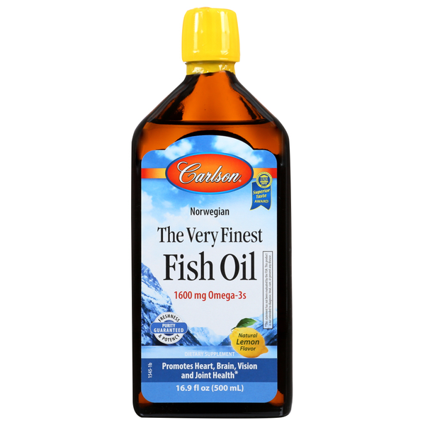 Vitamins & Supplements Carlson Fish Oil hero