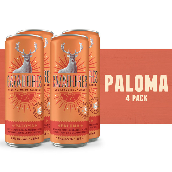 Liquor Cazadores® Ready-to-Drink Gluten Free Paloma Cocktail hero