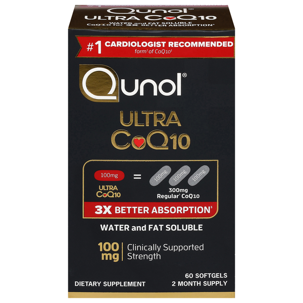 Qunol Ultra CoQ10, 100 Mg, Softgels hero