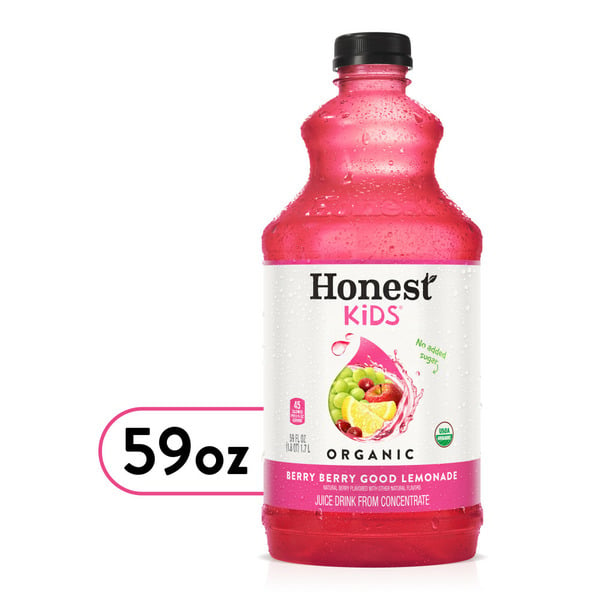 Soft Drinks The Honest Company Berry Berry Good Lemonade Organic Juice Drink hero