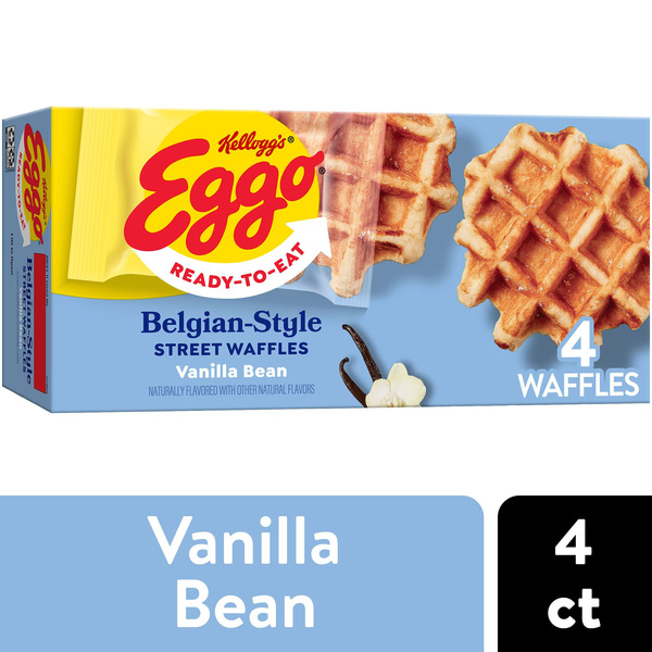 Brookshire&rsquo;s Eggo Liege Frozen Belgian-Style Street Waffles 