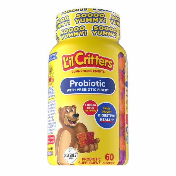 Vitamins & Supplements L’il Critters Gummy Vites L’Il Critters Probiotic Daily Gummy Supplement For Kids hero