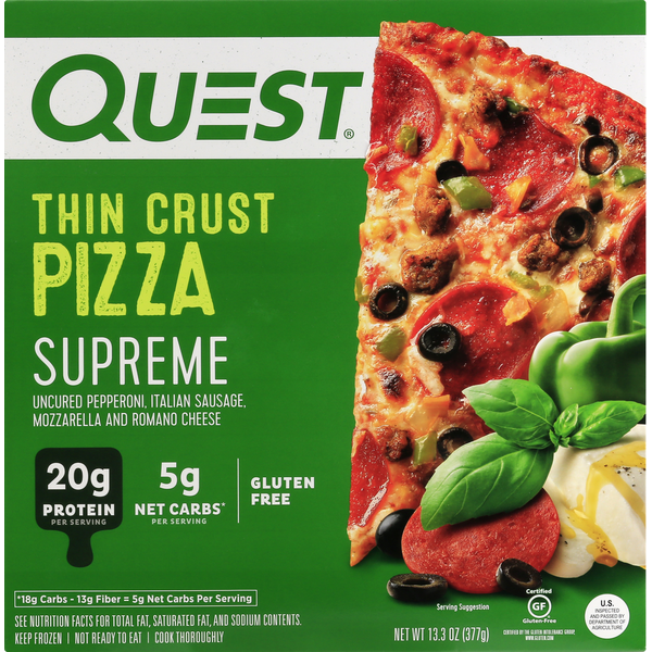 Frozen Pizza Quest Supreme Pizza hero