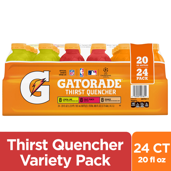 Energy & Sports Drinks Gatorade Thirst Quencher Sports Drink Variety Pack hero