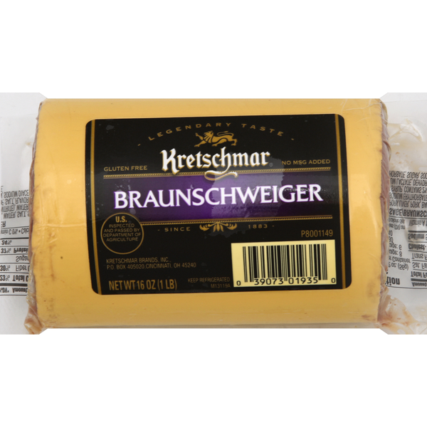 Lunch Meat Kretschmar Braunschweiger hero