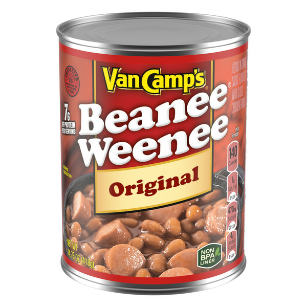 Canned Meals & Beans Van Camp’s Original Beanee Weenee Canned Beans hero