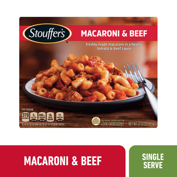 Frozen Meals Stouffer's Macaroni & Beef hero