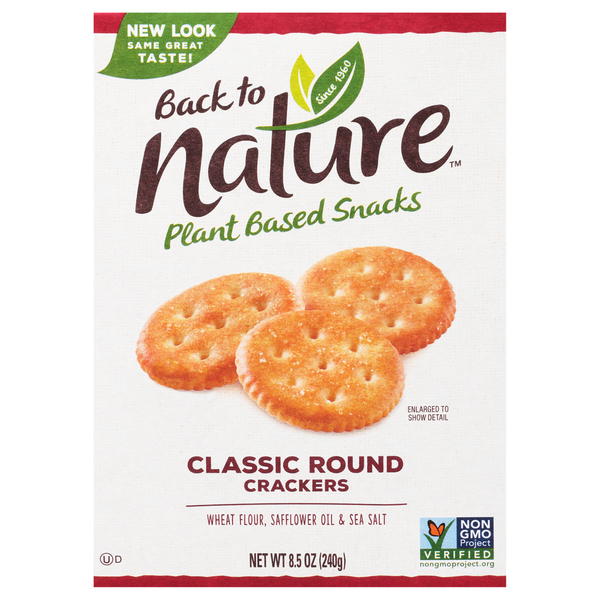 Crackers Back to Nature Classic Round Crackers hero