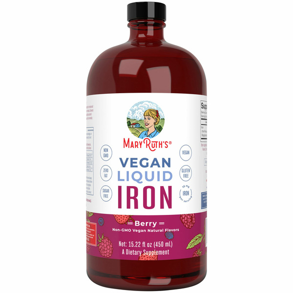 Other Vitamins Maryruth's Vegan Liquid Iron hero