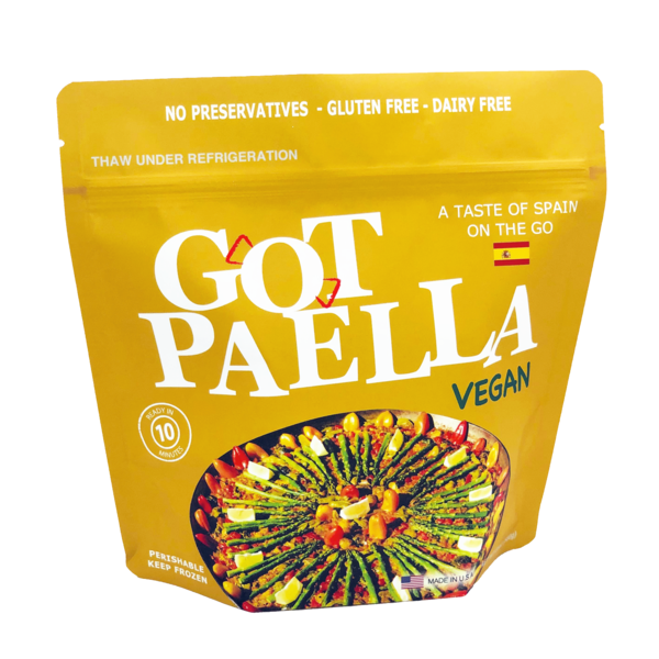 Got Paella  Vegan Paella , Frozen Skillet Ready Entree, hero