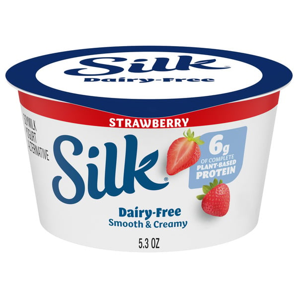 Yogurt/Kefir Silk Strawberry Dairy-Free Yogurt Alternative hero