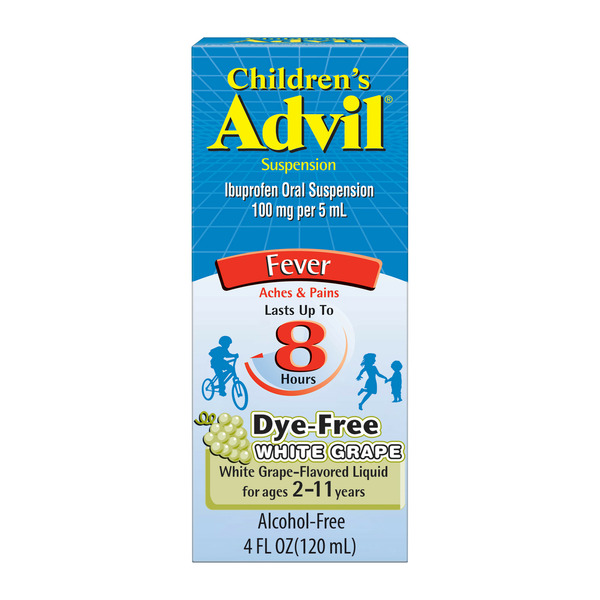 Baby First Aid & Vitamins Advil Liquid Pain Reliever and Fever Reducer hero