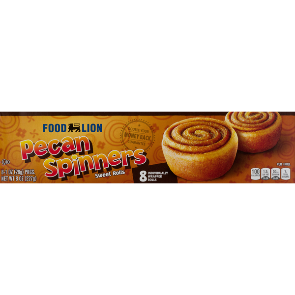 Breakfast Breads, Donuts & More Food Lion Pecan Sweet Rolls hero