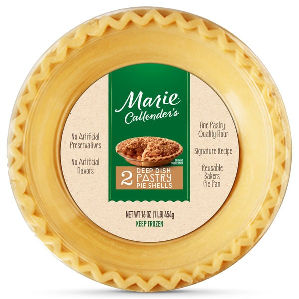 Frozen Breads & Doughs Marie Callender's Pastry Pie Shells Frozen Pie Crust hero