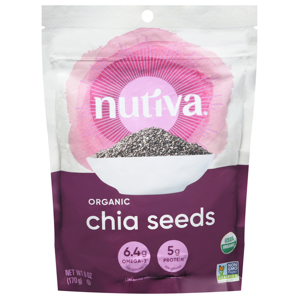 Nuts, Seeds & Dried Fruit Nutiva Chia Seed, Organic hero