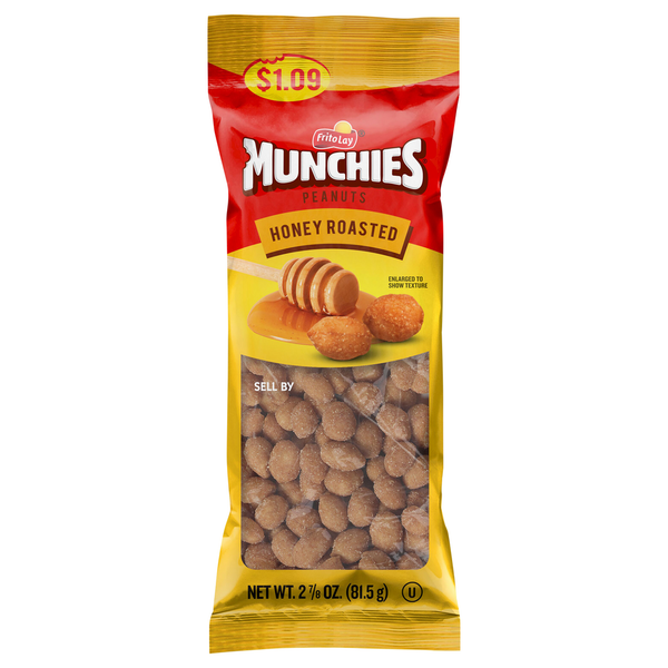 MUNCHIES Peanuts, Roasted, Honey hero