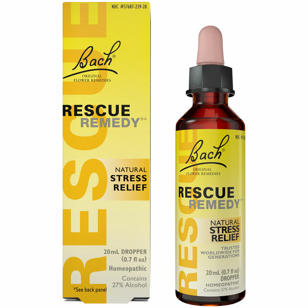 Energy & Stress Support Rescue Homeopathic, Natural Stress Relief, Dropper hero