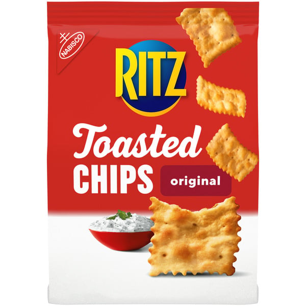 Chips & Pretzels Ritz Toasted Chips Original Crackers hero